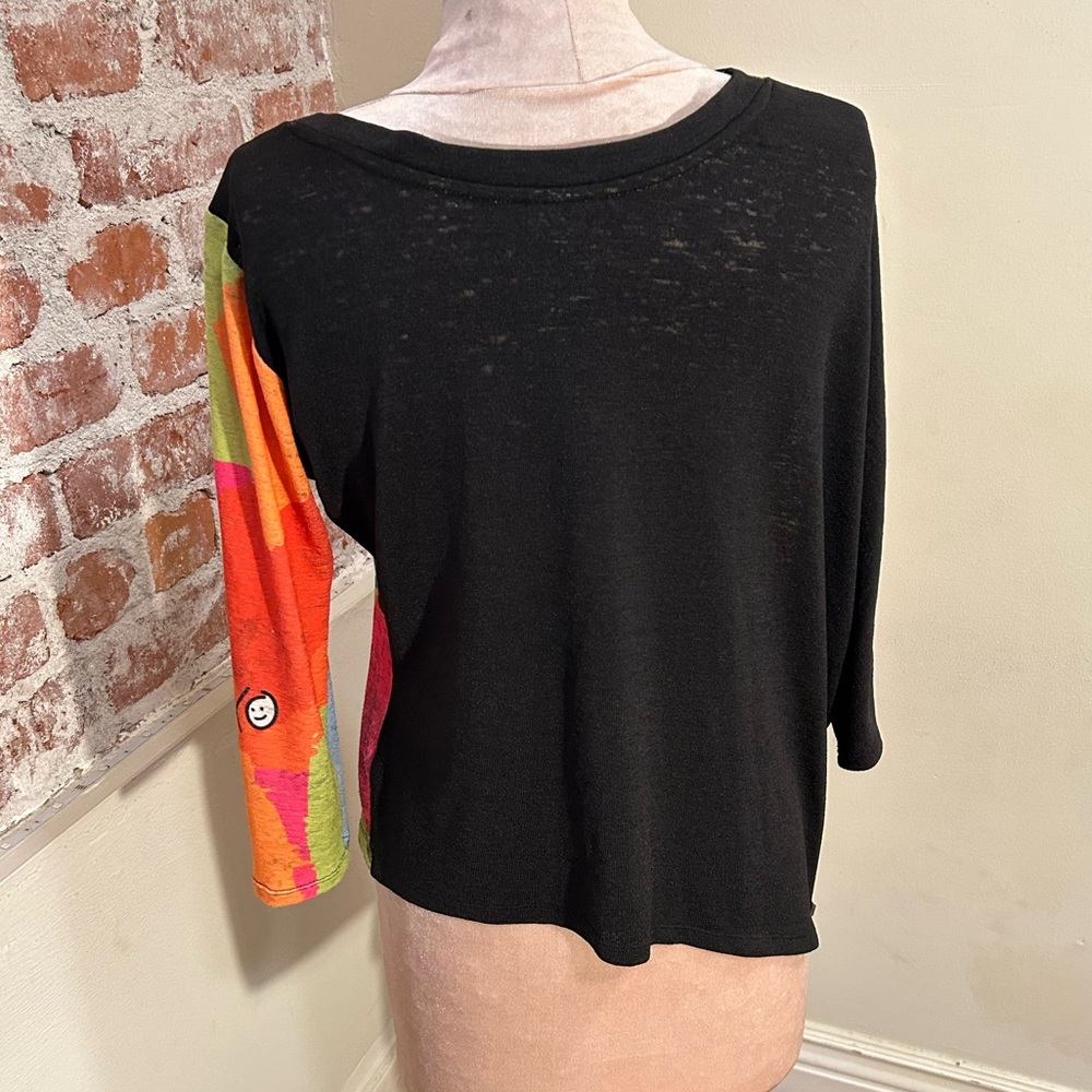 VOLT Vintage lightweight color block stretch face image asymetrical Small - Picture 9 of 15